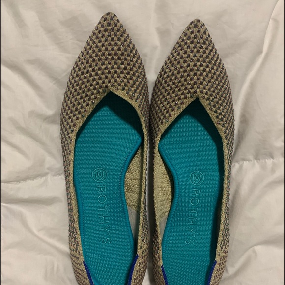 Rothy's Shoes - Rothys Metallic Pointe